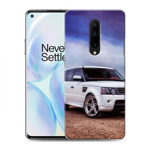 Дизайнерский пластиковый чехол для OnePlus 8 Land Rover