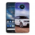 Дизайнерский силиконовый чехол для Nokia 8.3 Land Rover