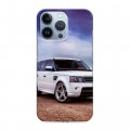 Дизайнерский силиконовый чехол для Iphone 13 Pro Land Rover