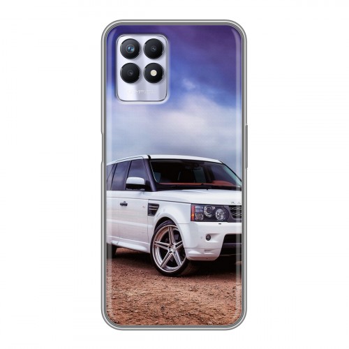 Дизайнерский силиконовый чехол для Realme 8i Land Rover