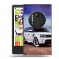 Дизайнерский пластиковый чехол для Nokia Lumia 1020 Land Rover