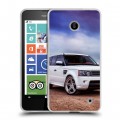 Дизайнерский пластиковый чехол для Nokia Lumia 630/635 Land Rover