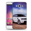 Дизайнерский пластиковый чехол для LG L60 Land Rover