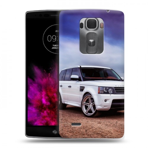 Дизайнерский пластиковый чехол для LG G Flex 2 Land Rover