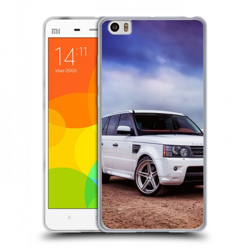 Дизайнерский силиконовый чехол для Xiaomi Mi Note Land Rover