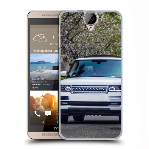 Дизайнерский пластиковый чехол для HTC One E9+ Land Rover