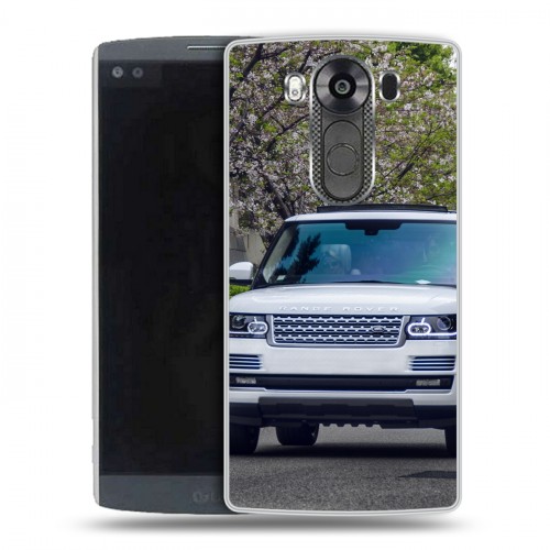 Дизайнерский пластиковый чехол для LG V10 Land Rover