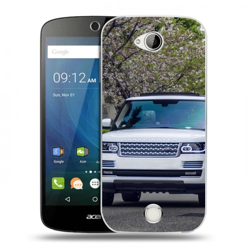 Дизайнерский силиконовый чехол для Acer Liquid Z530 Land Rover