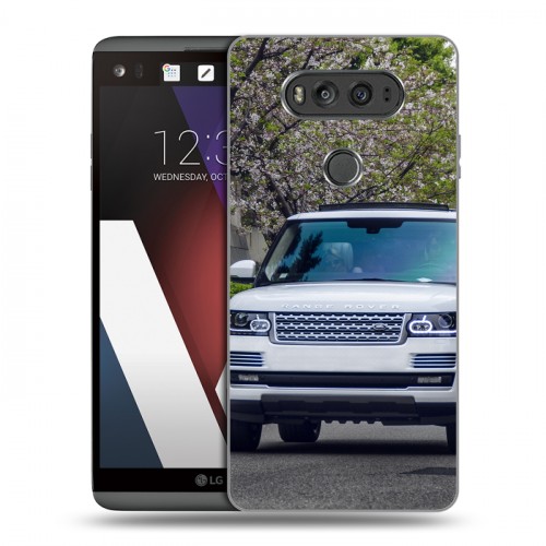 Дизайнерский пластиковый чехол для LG V20 Land Rover