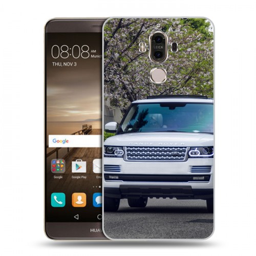 Дизайнерский пластиковый чехол для Huawei Mate 9 Land Rover