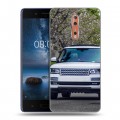 Дизайнерский пластиковый чехол для Nokia 8 Land Rover