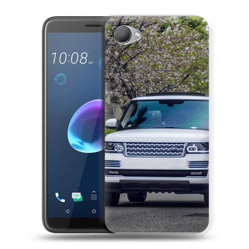 Дизайнерский пластиковый чехол для HTC Desire 12 Land Rover