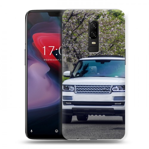 Дизайнерский пластиковый чехол для OnePlus 6 Land Rover