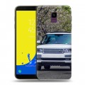 Дизайнерский пластиковый чехол для Samsung Galaxy J6 Land Rover