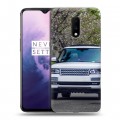 Дизайнерский пластиковый чехол для OnePlus 7 Land Rover