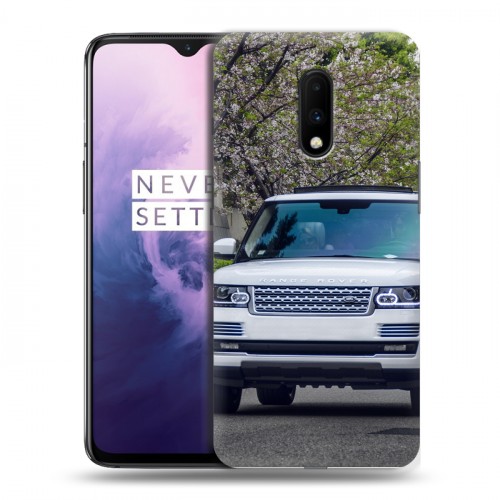 Дизайнерский пластиковый чехол для OnePlus 7 Land Rover