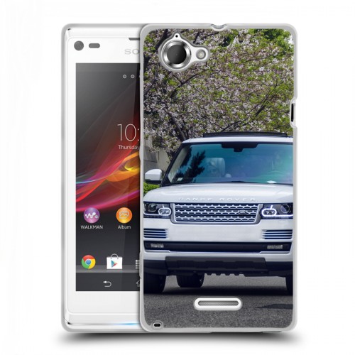 Дизайнерский пластиковый чехол для Sony Xperia L Land Rover