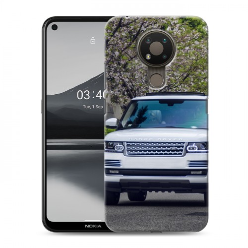 Дизайнерский силиконовый чехол для Nokia 3.4 Land Rover