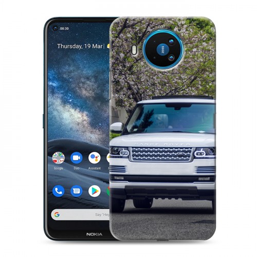 Дизайнерский силиконовый чехол для Nokia 8.3 Land Rover