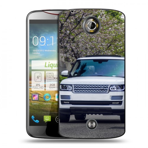 Дизайнерский пластиковый чехол для Acer Liquid S2 Land Rover