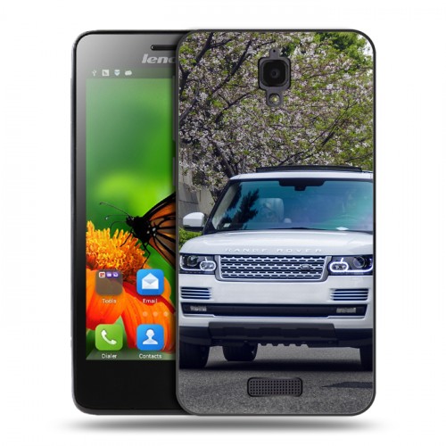 Дизайнерский пластиковый чехол для Lenovo S660 Land Rover