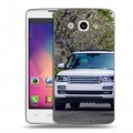 Дизайнерский пластиковый чехол для LG L60 Land Rover