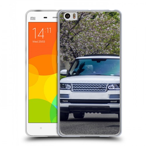 Дизайнерский силиконовый чехол для Xiaomi Mi Note Land Rover