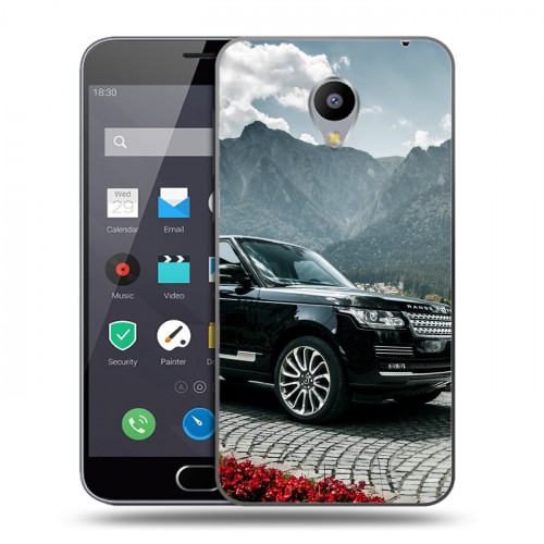 Дизайнерский пластиковый чехол для Meizu M2 Note Land Rover