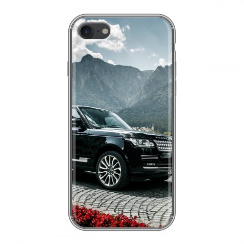 Дизайнерский силиконовый чехол для Iphone 7 Land Rover