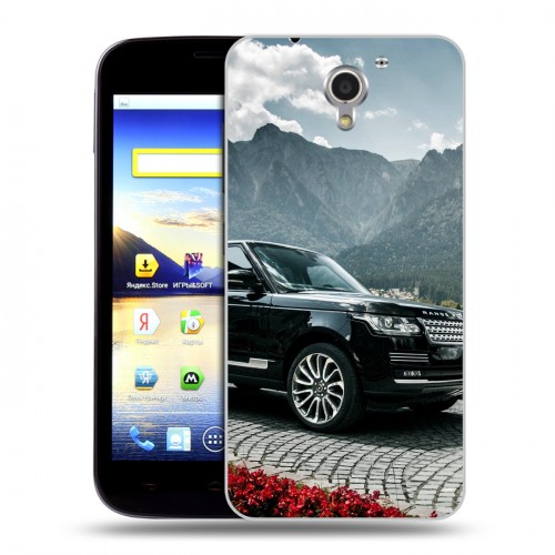 Дизайнерский пластиковый чехол для ZTE Blade A510 Land Rover