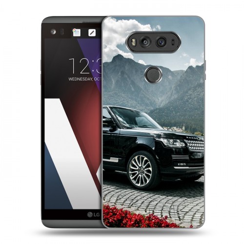 Дизайнерский пластиковый чехол для LG V20 Land Rover