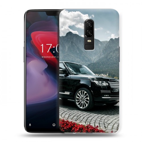 Дизайнерский пластиковый чехол для OnePlus 6 Land Rover