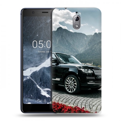 Дизайнерский пластиковый чехол для Nokia 3.1 Land Rover