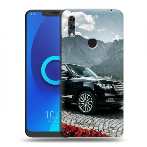 Дизайнерский силиконовый чехол для Alcatel 5V Land Rover