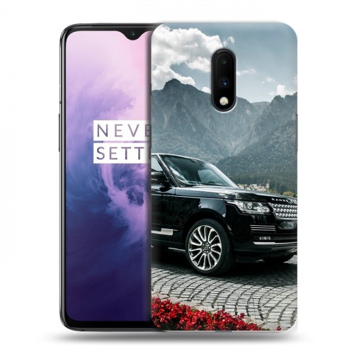 Дизайнерский пластиковый чехол для OnePlus 7 Land Rover