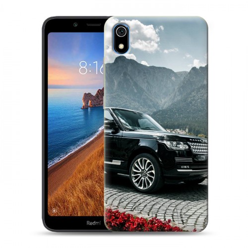 Дизайнерский силиконовый чехол для Xiaomi RedMi 7A Land Rover