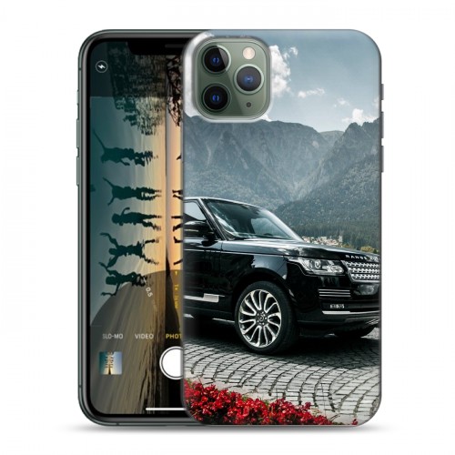 Дизайнерский пластиковый чехол для Iphone 11 Pro Land Rover