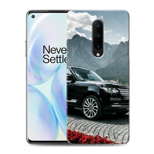 Дизайнерский силиконовый чехол для OnePlus 8 Land Rover