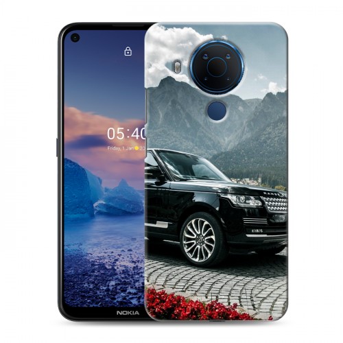 Дизайнерский силиконовый чехол для Nokia 5.4 Land Rover