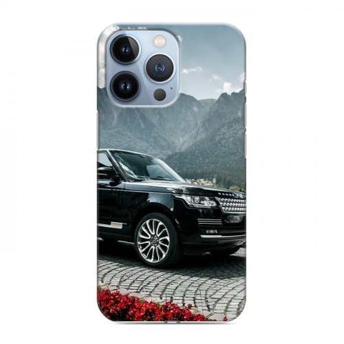 Дизайнерский силиконовый чехол для Iphone 13 Pro Land Rover