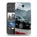 Дизайнерский пластиковый чехол для HTC Desire 300 Land Rover