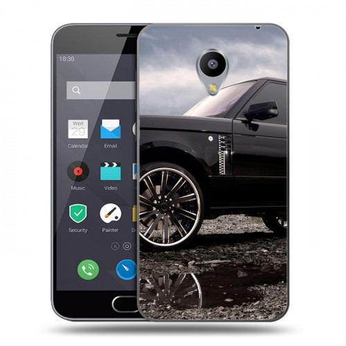 Дизайнерский пластиковый чехол для Meizu M2 Note Land Rover