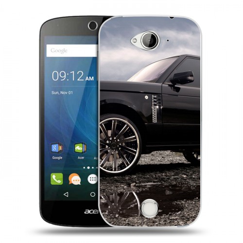 Дизайнерский силиконовый чехол для Acer Liquid Z530 Land Rover