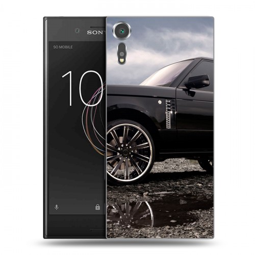 Дизайнерский пластиковый чехол для Sony Xperia XZs Land Rover