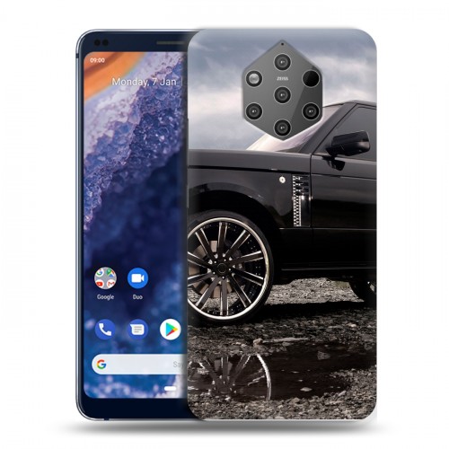 Дизайнерский силиконовый чехол для Nokia 9 PureView Land Rover