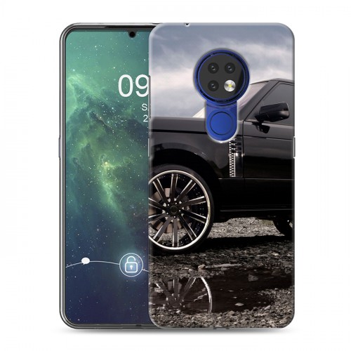 Дизайнерский силиконовый чехол для Nokia 6.2 Land Rover