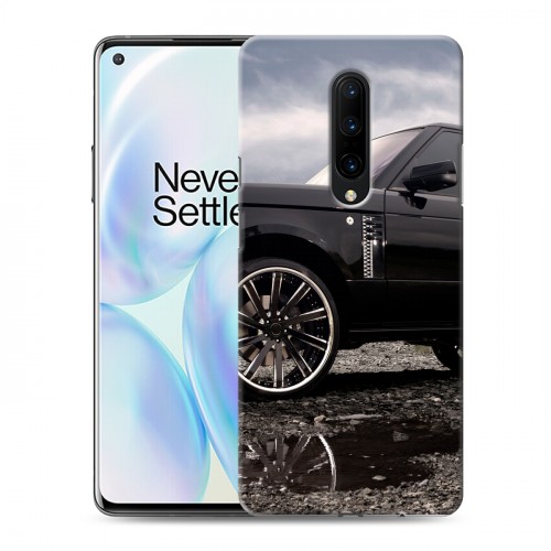 Дизайнерский пластиковый чехол для OnePlus 8 Land Rover