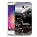 Дизайнерский пластиковый чехол для LG L60 Land Rover