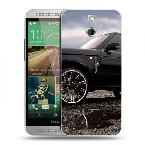 Дизайнерский пластиковый чехол для HTC One E8 Land Rover