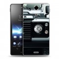 Дизайнерский пластиковый чехол для Sony Xperia TX Land Rover